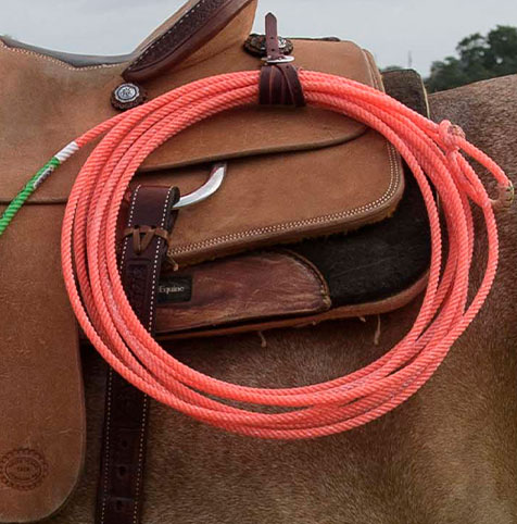 Rope on saddle