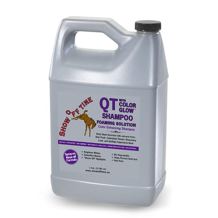  Show Off Time Qt W/Color Glow Foaming Solution 1 Gal
