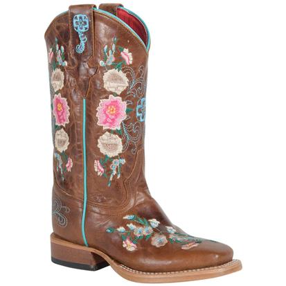 Macie Bean Kid's Rose Garden Cowgirl Boots 