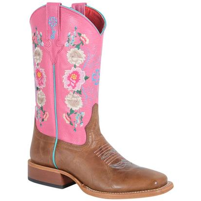 Macie Bean Girls Pink Honey Bunch Boots 