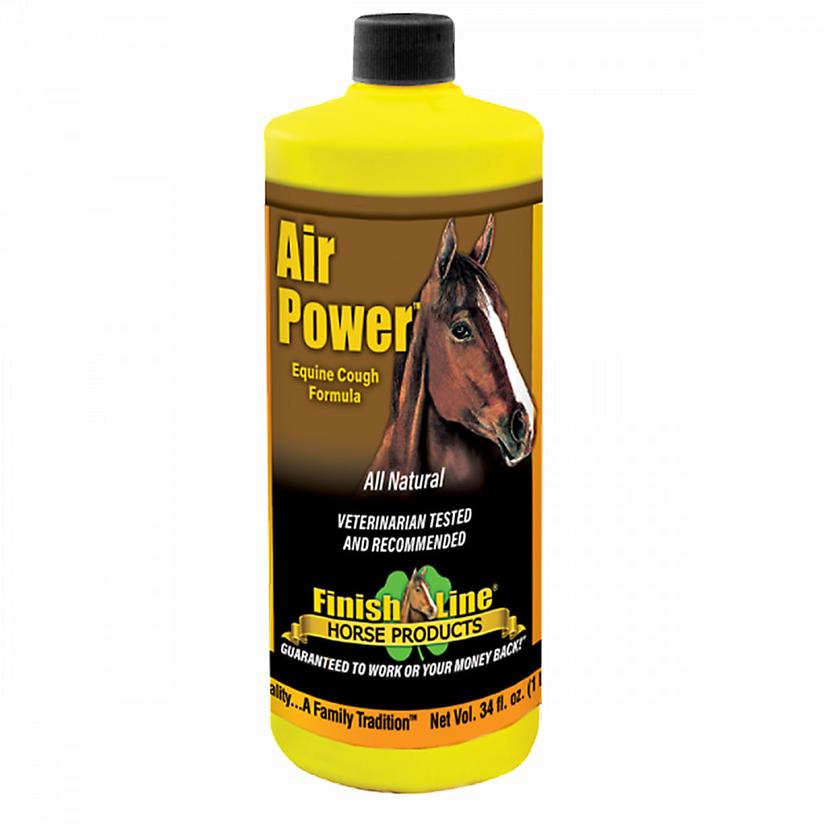  Finish Line Air Power Natural Cough Syrup 34 Oz.