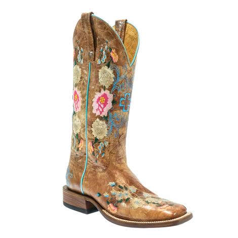 Macie Bean Womens I Never Promised You A Rose Garden Cowboy Boots 