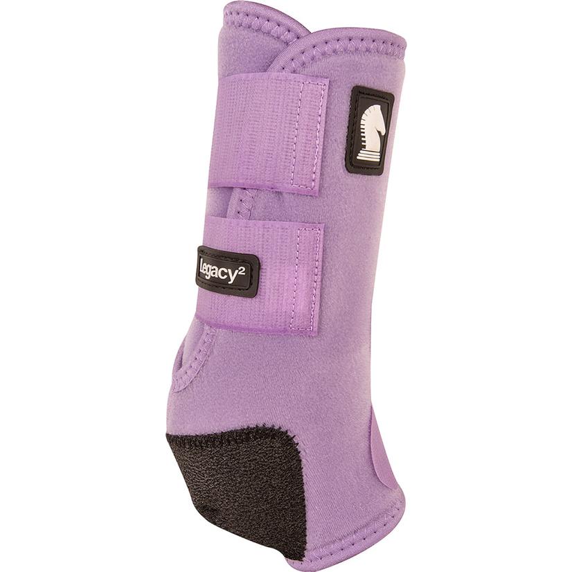 Classic Equine Legacy2 Front Protective Sport Boots for Horses LAVENDER