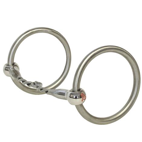 Tom Balding Loose Ring 1/2 and 1/2 Snaffle Bit