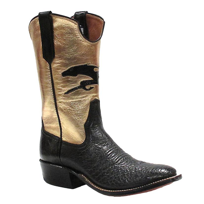 womens black western boots