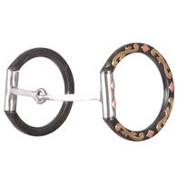Classic Equine Square Snaffle Diamond Dee Ring