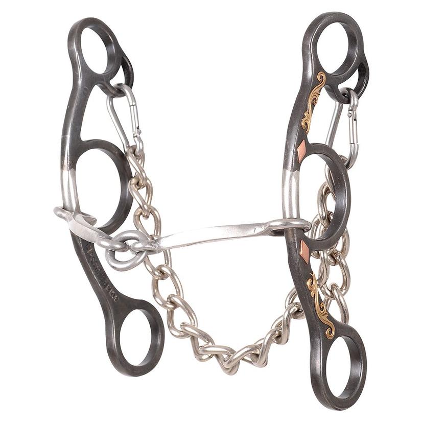  Classic Equine O- Ring Square Snaffle Mouth Short