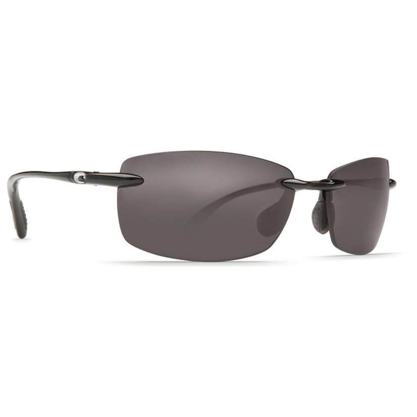  Costa Ballast Black Dark Grey Sunglasses