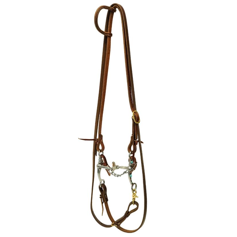  Stt Roping Bridle Set With Floating Spade Bit