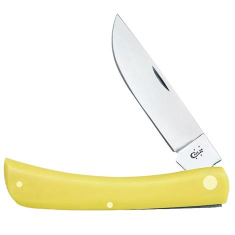 Case Yellow Chrome Vanadium Sod Buster Knife