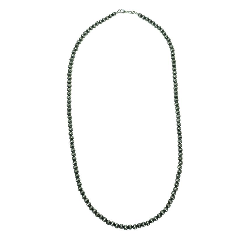 Navajo Pearl Necklace 6mm X 28inches