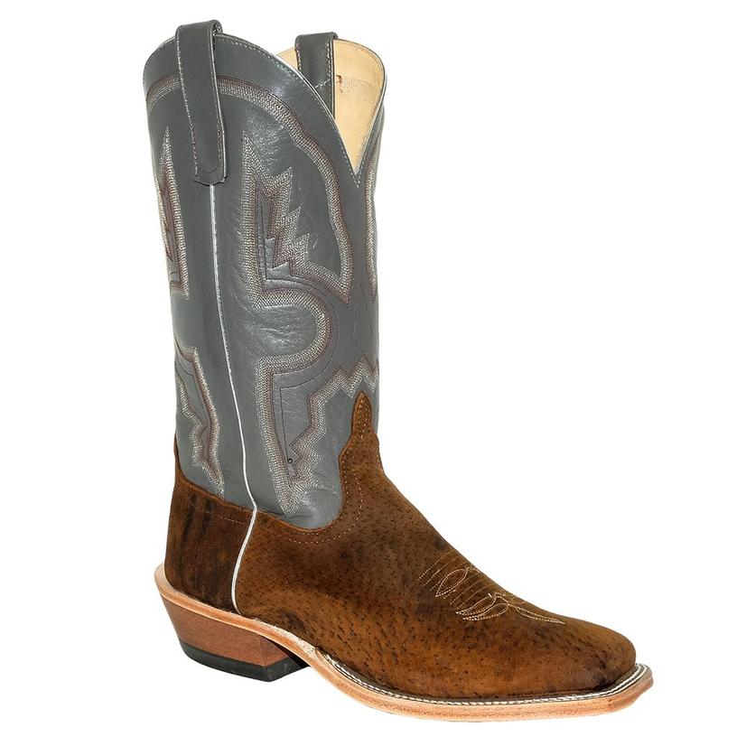  Anderson Bean Tag Boar With Charcoal Kidskin Men's Boots