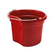 Small Economy Round Bucket 8 Qt. RED