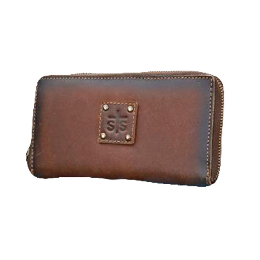  Sts Ranchwear Brown Leather Baroness Bifold Wallet