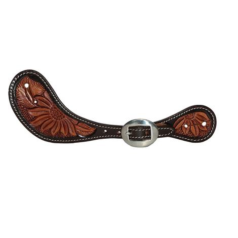 Professional Choice Sunflower Brown Tool Women's Muleshoe Spur Straps