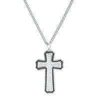 Montana Silversmith Large Silver Filigree Cross Necklace