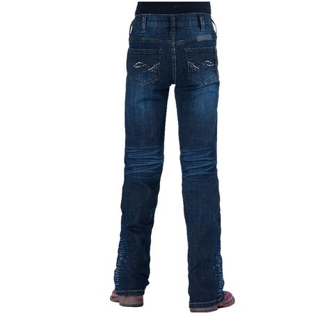 Cowgirl Tuff Shimmer Blue Girl's Jeans