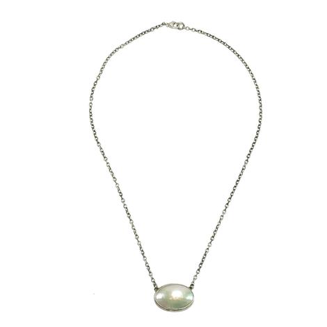 Love Tokens Mother of Pearl Choker Necklace