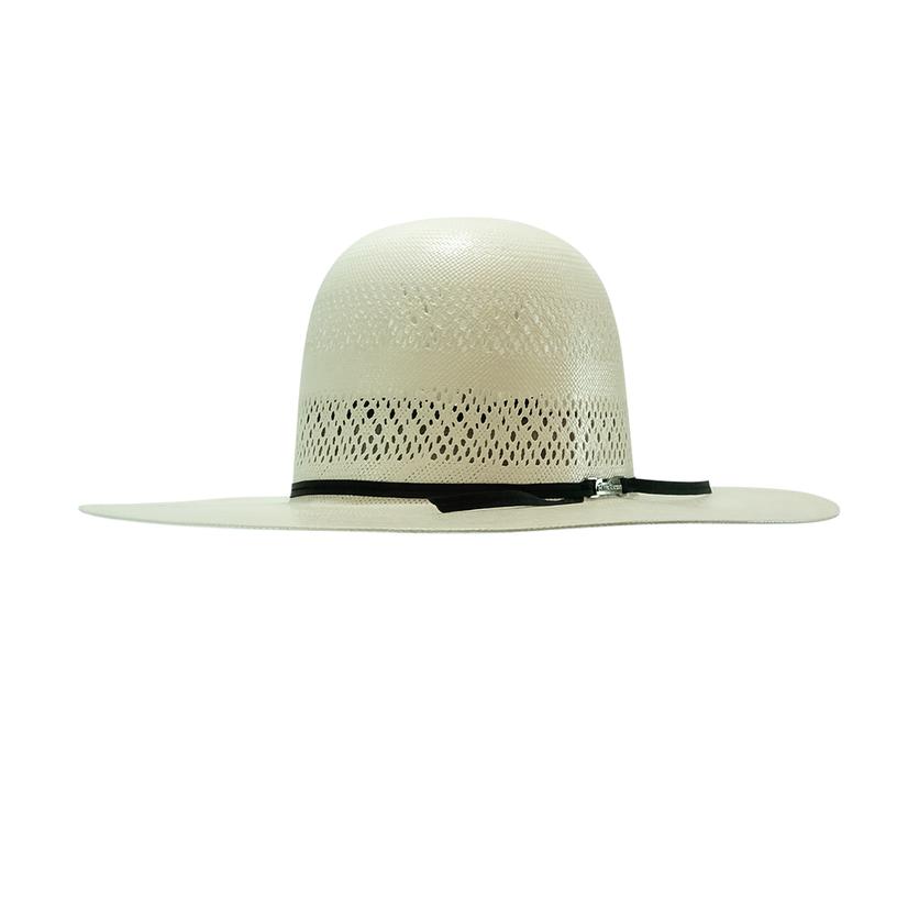  American Hat Company 4.25 Brim Drilex Sweatband 2cord Black Headband Natural Straw Hat