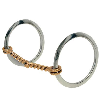  Loose Ring Twisted Copper Snaffle