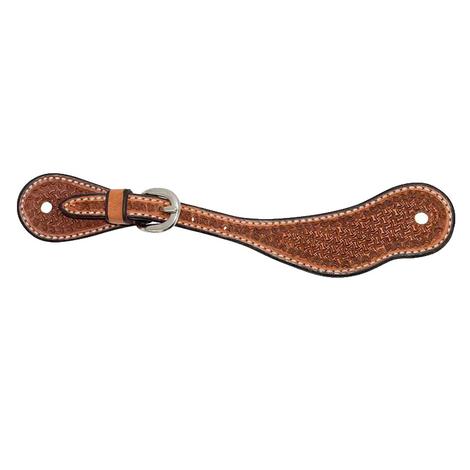 Wildfire Saddlery Golden Leather Youth Size Spur Straps