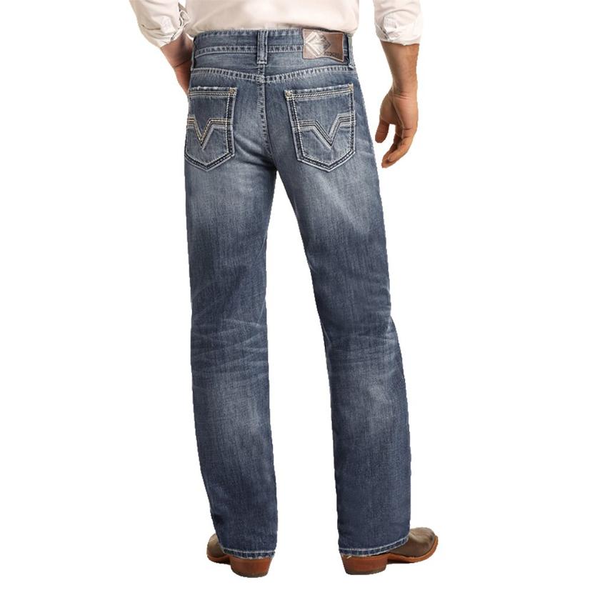 Men's Reflex Jeans by Rock and Roll Double Barrel Straight Medium ...