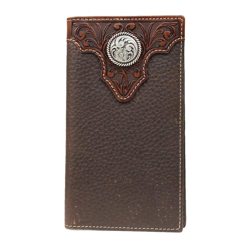  Ariat Brown Concho Rodeo Wallet