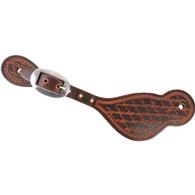 Martin Saddlery Twisted Wire Stamped Antiqued Spur Strap