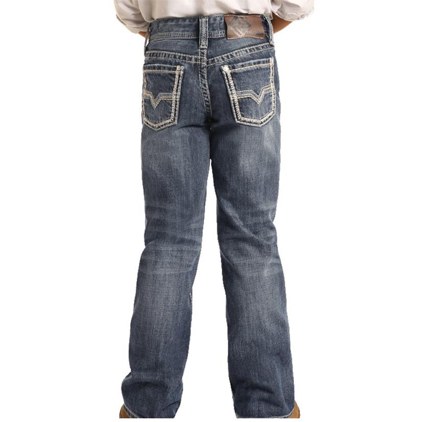 rock and roll western jeans