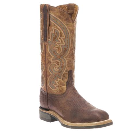 Lucchese Ruth Chocolate Peanut Women's Boots