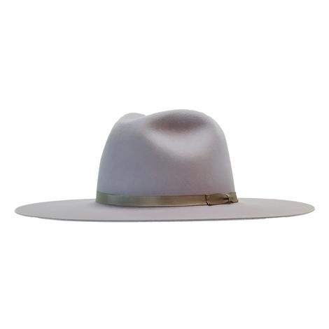 Rodeo King Lilac Tracker 4in Flat Brim Precreased Felt Hat