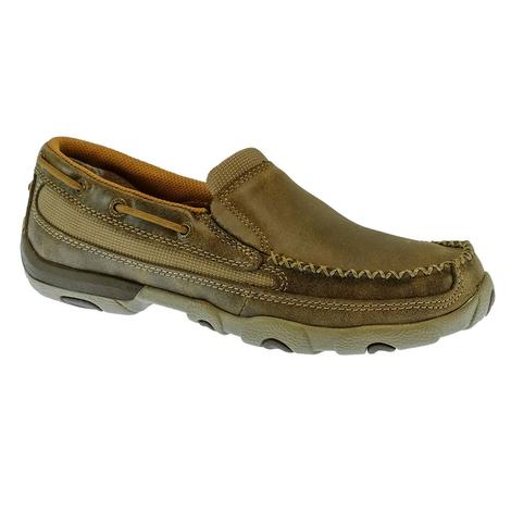Twisted X Slip On Driving Moc Women's Bomber