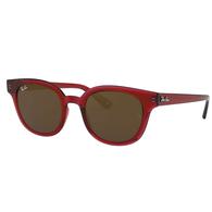 Ray-Ban Red Winged Frame Sunglasses 