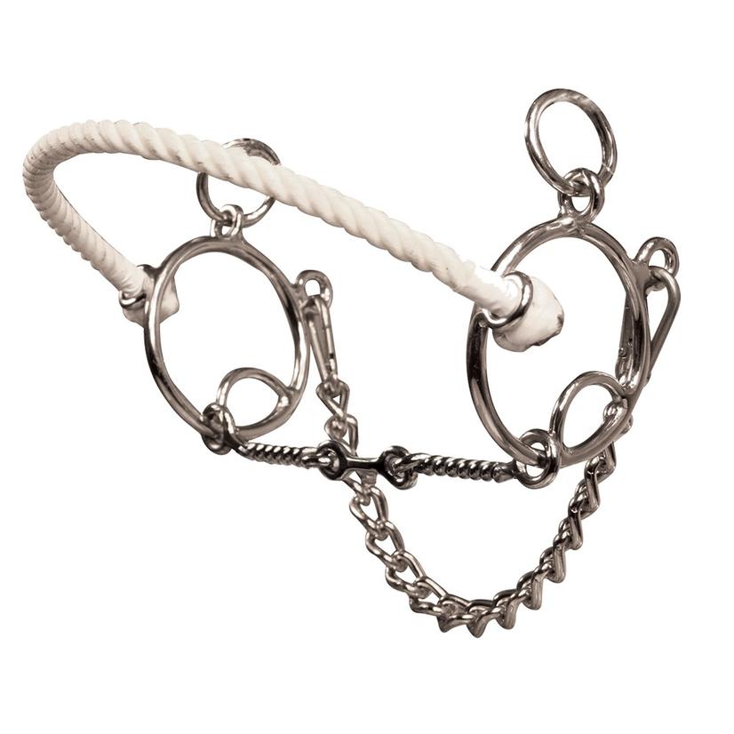  Brittany Pozzi Combination Series Three Piece Twisted Wire Snaffle