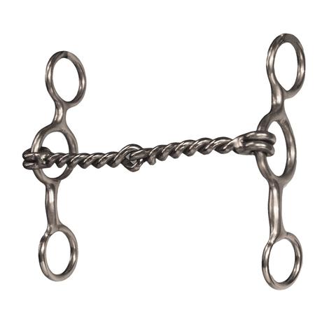 Professional's Choice Equisential Twisted Wire Snaffle Performance Short Shank Bit