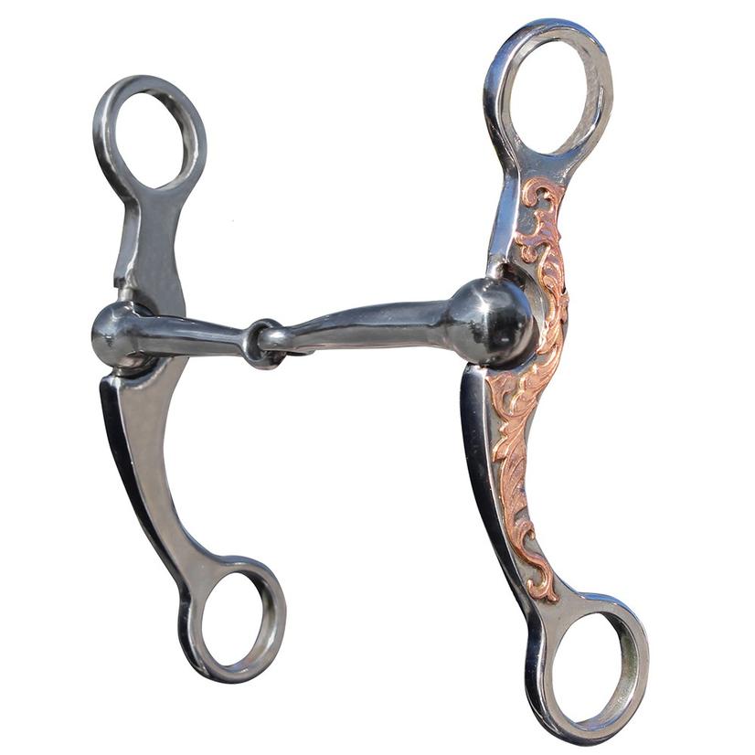  Professional's Choice Stockman Snaffle Copper Bit