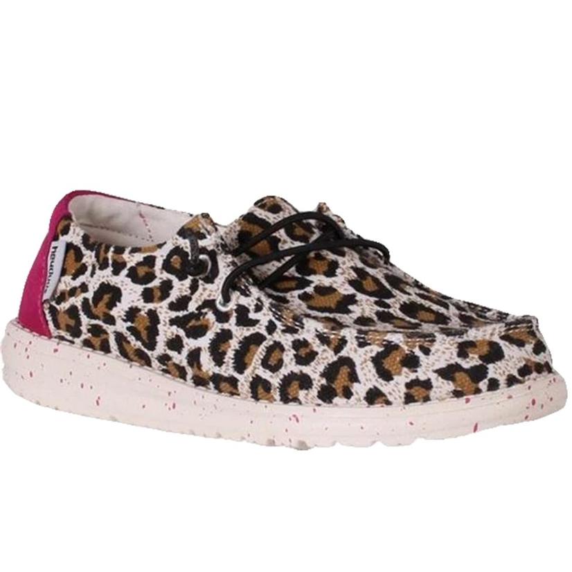 Hey Dude Wendy Youth Cheetah Shoes