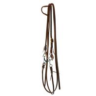 South Texas Tack Bridle Set with Twisted Junior Cowhorse Bit and Split Reins
