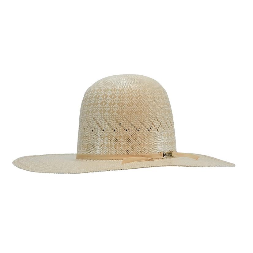  American Hat Company 4.5 Brim Open Crown With Leather Sweatband Straw Hat