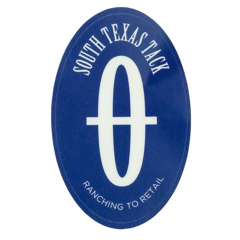STT Blue Oval Sticker