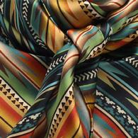 Wild Rag Silk Southwest Stripe 33x33