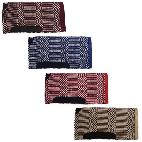Diamond Wool Blanket Top Saddle Pad  - Assorted Colors 32x32