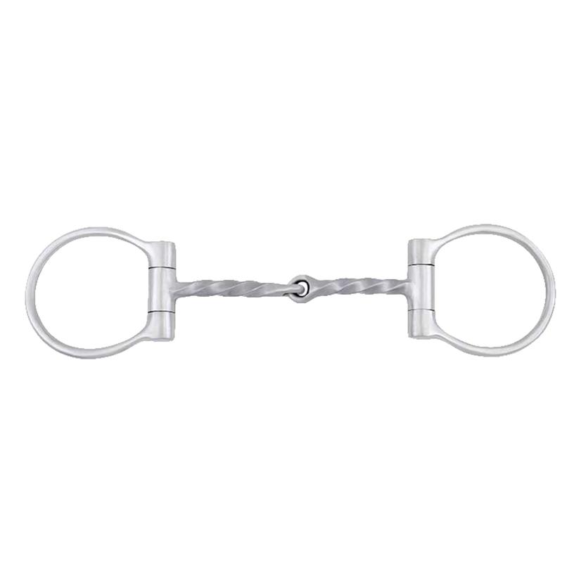  Metalab Stainless D- Ring With Square Twisted Mouth Bit