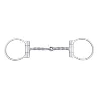 Metalab Stainless D-Ring with Square Twisted Mouth Bit
