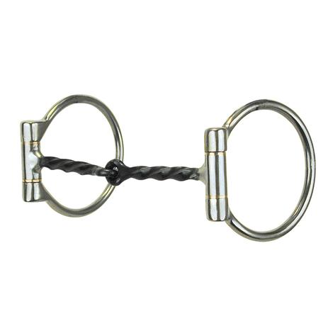 Twisted Sweet Iron Snaffle Offset 