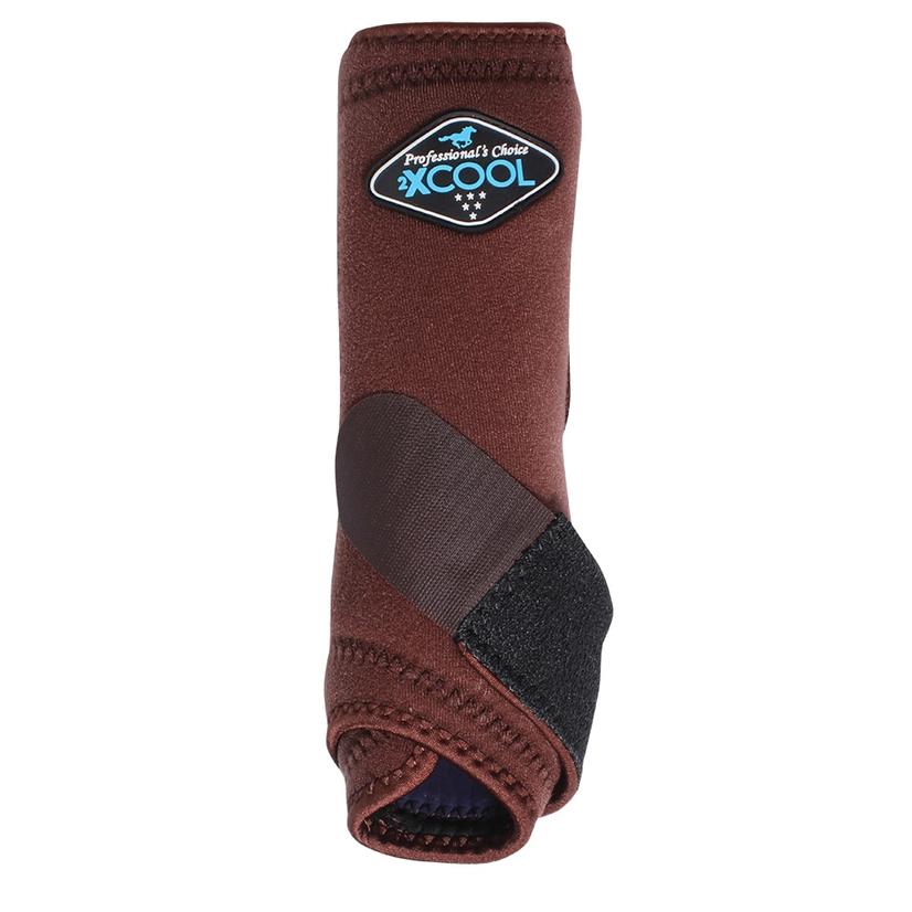 Professional Choice 2X Cool Sport Front Boots - 2Pack CHOCOLATE