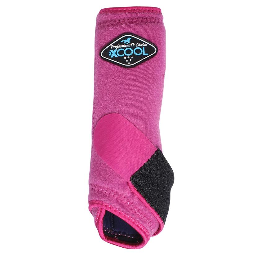 Professional Choice 2X Cool Sport Front Boots - 2Pack RASPBERRY