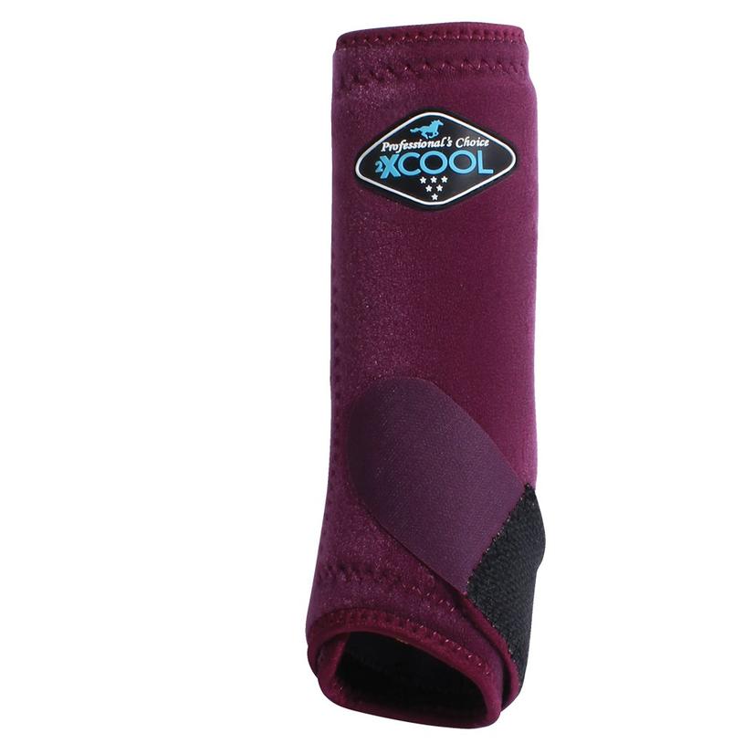 Professional Choice 2X Cool Sport Front Boots - 2Pack WINE