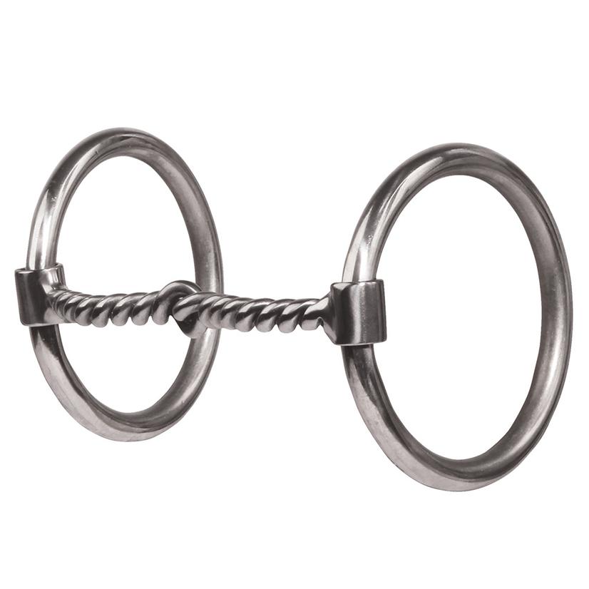  Professional Choice Equisential O- Ring Snaffle With Twisted Wire Bit