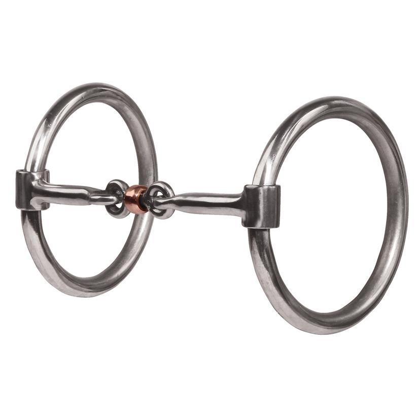  Professional Choice Equisential O- Ring Snaffle With Smooth Dogbone Bit